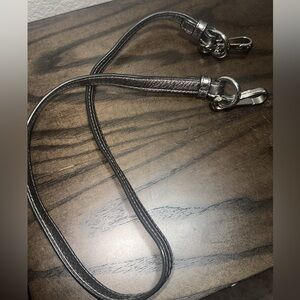 Coach Silver Gunmetal Metallic Purse Strap Replacement